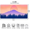 thumbnail image 2 of Mount Fuji Large Mouse Pad 31.5x11.8 Inches Sunset Mountain Plant Forest Pattern Printed Mouse Pad for Home Office Gaming Work BDMLMN55, 2 of 6