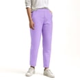 thumbnail image 5 of YDFCWXW Womens Pull On Soft Brushed Fleece Casual Jogger Sweatpants with Pockets for Women Purple, M, 5 of 9