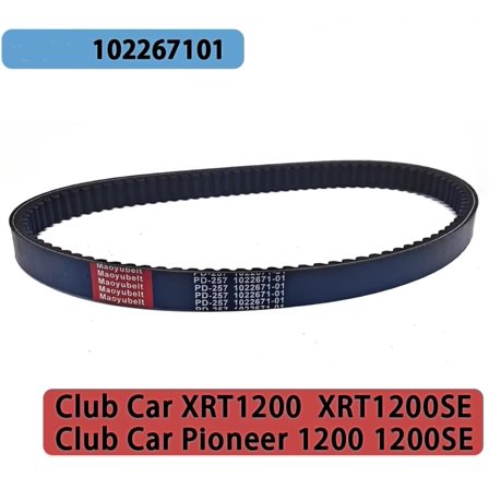 Drive Belt 962x25 for Club Car XRT1200 XRT1200SE Pioneer 1200 1200SE 102267101 New New