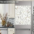 thumbnail image 4 of Floral Chicken Leaves Magnetic Dishwasher Cover Magnet Refrigerator Dishwashers Sticker Kitchen Decorative Art Panel Decal 23"x26", 4 of 6