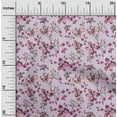thumbnail image 2 of oneOone Polyester Spandex Purple Fabric Floral Fabric For Sewing Printed Craft Fabric By The Yard 56 Inch Wide, 2 of 4