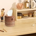 thumbnail image 6 of Toilet Tissue Box Rustic Rattan Weaved Tissue Box: Refined Large Capacity Rattan Rectangular/Cylinder Facial Tissue Holder for Home Desktop Decor Toilet Tissue Box White Harlik, 6 of 9