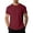 Brick Red, variant on Toome Men's Athletic Fit Short Sleeve T-Shirts, 4-Way Stretch Crewneck Basic Tees, Lightweight Breathable Casual Workout Shirts
