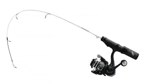 Frabill Panfish Popper Pro Ice Rod Combo Premium Ice Fishing Rod & Reel 24” UL 