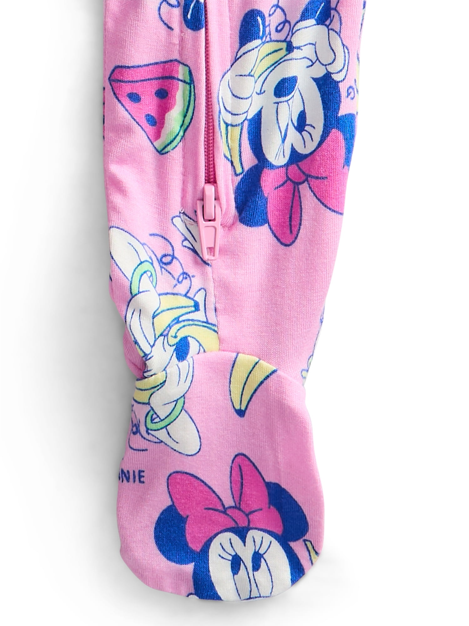 Character Baby Boys or Girls Cozy and Comfortable Viscose Two-Way Zip Footed Sleep 'N Play One-Piece Pajamas, Sizes 0M–6/9M