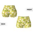 thumbnail image 5 of Haiem Easter Bunny No Front Seam Biker Shorts for Women Yoga Workout Gym Bike Shorts with Tummy Control Moisture-Wicking-Small, 5 of 9