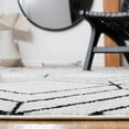 thumbnail image 5 of SAFAVIEH Adirondack Caitriona Geometric Squares Area Rug, Ivory/Black, 6' x 9', 5 of 14