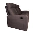 thumbnail image 4 of Porter Designs Caleb Modern Reclining Sofa - Brown, 4 of 7