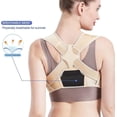 thumbnail image 4 of Back Posture Corrector For Women And Men, Adjustable Shoulder Posture Brace, Back Straightener Posture, For Middle And Upper Spine X, 4 of 5