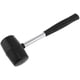 thumbnail image 1 of Mazo de goma negro, mazo de goma suave, tubo de acero inoxidable antideslizante, mango de goma, agarre de goma, herramienta manual para todos los trabajos Rojo Verde  Cocina, Decoración y Otros, 1 of 5