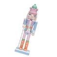 thumbnail image 4 of GUOOL Nutcracker Figurine Craft Christmas Decoration for Christmas Tree Shelf Home Blue, 4 of 9