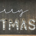 thumbnail image 6 of Parisloft Merry Christmas Farmhouse Wood Farmed Tabletop Sign, 6 of 10