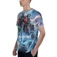 thumbnail image 6 of Ghostbusters Mens 3d Print Casual Short Sleeve T Shirts Tee Tops, 6 of 7