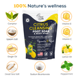thumbnail image 6 of Foot Cure Citrus Detox Foot Soak for Callus - Epsom Salt Foot Soak Treats Damaged Toenail, Athletes Foot and Soothes Tired Aching Feets - 2Pack, 6 of 9
