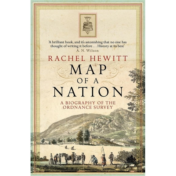 Map of a Nation: A Biography of the Ordnance Survey, (Paperback)