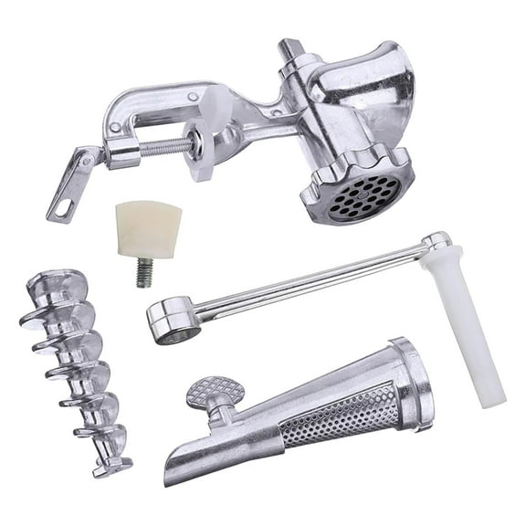 YWMJZEU Manual Fruit Juicer Meat Grinder Aluminum Alloy Hand Press Reusable Lemon Orange