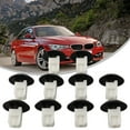 thumbnail image 6 of For BMW 07147265039 Fixed Clamp Fixed Clamp Black White 10pcs Plastic 23 5mm 20 1mm Black White For BMW 07147265039, 6 of 8