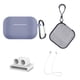 thumbnail image 1 of Juego de caja de almacenamiento de estuche a prueba de golpes con mosquetón 5 en 1 Reemplazo para Airpods Pro 3 Kit de funda para auriculares Bluetooth, gris kenally EL2381-06B, 1 of 2