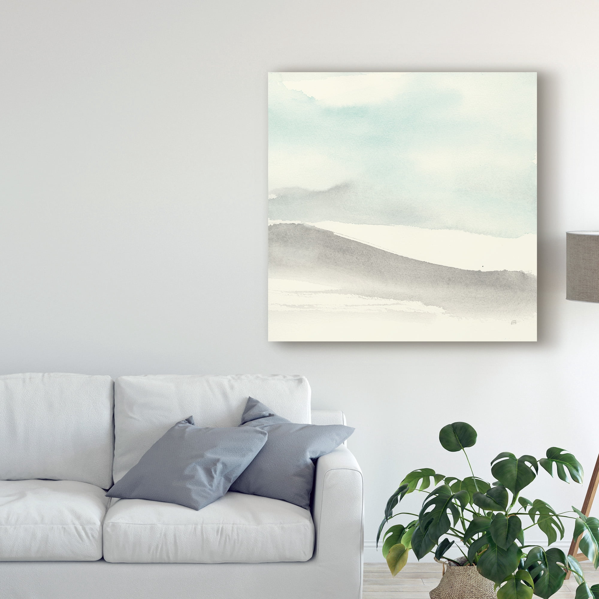 Trademark Fine Art 'Teal Sky I' Canvas Art by Chris Paschke