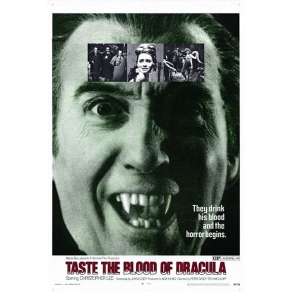 Posterazzi MOV192393 Taste the Blood of Dracula Movie Poster - 11 x 17 in.