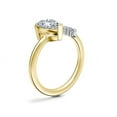 thumbnail image 3 of 0.70 Ct Brilliant Pear Shape Solitaire Genuine Diamond Beautiful Wedding Ring for her Solid 14K Yellow Gold Size 7, 3 of 8