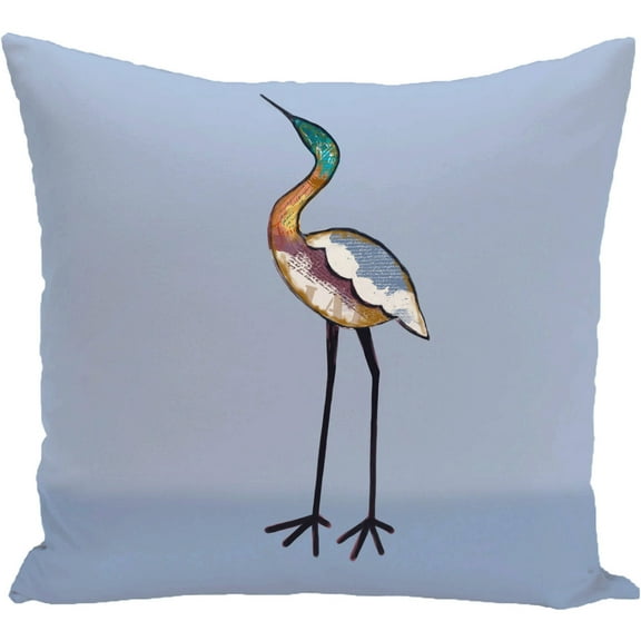 Simply Daisy 16" x 16" Bird Fashion Animal Print Pillow