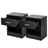 Black Nightstands Walmart Com