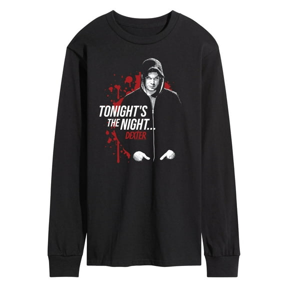Dexter - Tonights The Night - Men's Long Sleeve T-Shirt