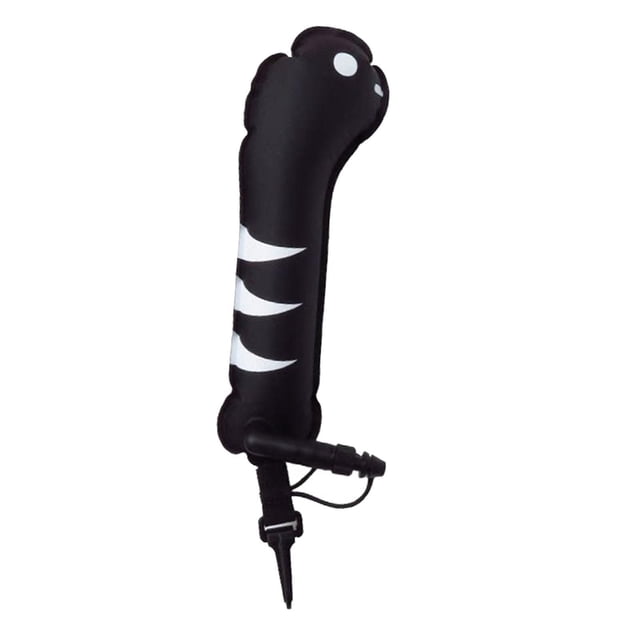 S SERENABLE Dive Surface Marker Buoy Compact Diving Inflatable Buoy for Diving Equipment Black