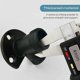thumbnail image 3 of Matte Black Installation Kit for Connecting Hose for Exposed Faucet, Outdoor Shower System, Thermostatic Mixer, Conversion Concealed Surface NPT 1/2 M, 3 of 3