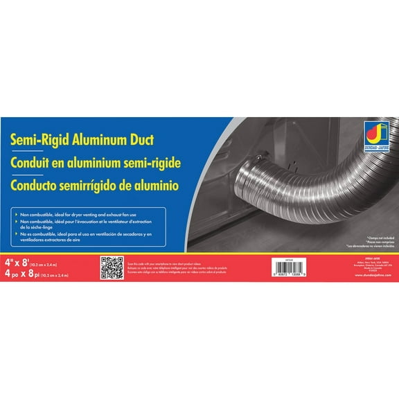 Dundas Jafine 4” Semi-Rigid Dryer Replacement Vent