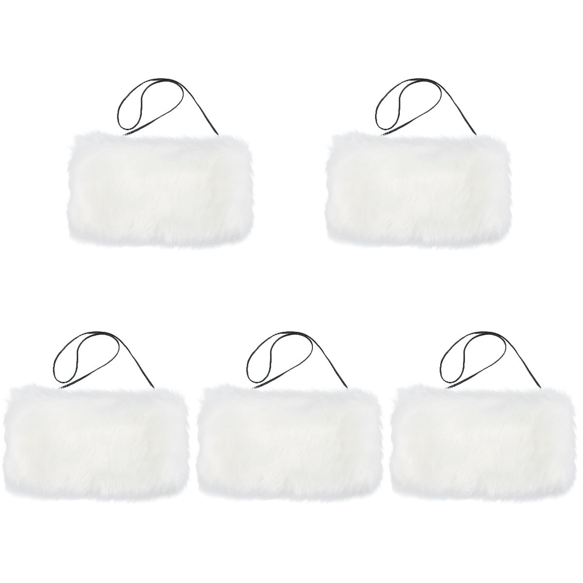 TOYMYTOY 5pcs Hand Warmer Bag Portable Hands Muff Hanging Warmer Muff