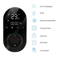 thumbnail image 4 of Labymos Digital Thermostat Outlet Plug 16A Outlet Socket Temperature Controller 5+1+1 Six Periods & Heating and Cooling Mode with Touch Button LED Screen for Fan Heater Radiator AC Air Conditioner, 4 of 8