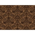 thumbnail image 1 of Ahgly Company Machine Washable Indoor Rectangle Transitional Black Brown Area Rugs, 8' x 10', 1 of 7