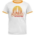 thumbnail image 1 of Parc National Rétro Années 70 Coucher de Soleil Redwood T-Shirt Homme Ringer, 1 of 1