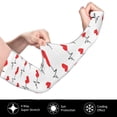 thumbnail image 3 of Balery Heartbeat Symbol Cooling Arm Sleeves for Men & Women – Breathable, Moisture-Wicking Arm Sleeves for Women, Men & Kids, 3 of 8