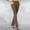 Brown, variant on AOOCHASLIY Valentine's Day Women Pants Women's Fashion Casual Temperament Pockets Solid Color Micro Pull Slim Flare Trousers