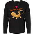 thumbnail image 3 of Inktastic I Love Bearded Dragons Long Sleeve T-Shirt, 3 of 5