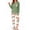 Green Tie Dye, variant on Fantaslook Women Pajama Sets 2 Piece Long Sleeve Pajama Sets With Long Printed Jogger Pants Sleepwear Loose Lounge Sets
