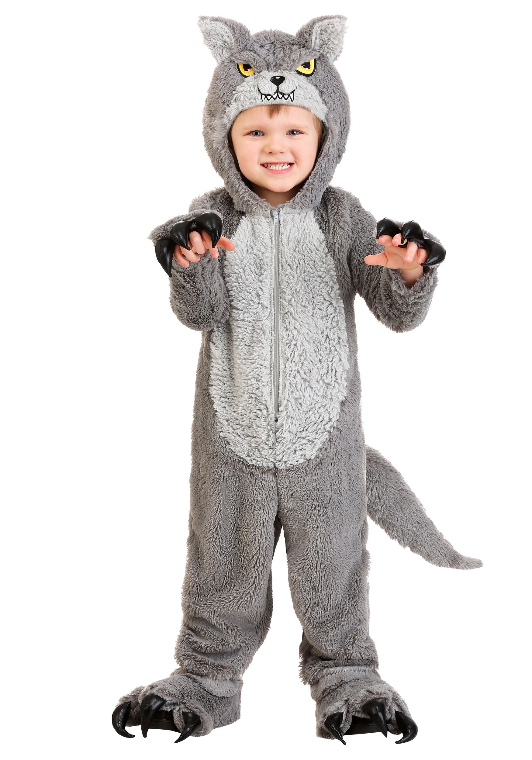 Grey Wolf Costume Toddler - Walmart.com