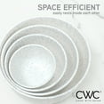thumbnail image 2 of COOK WITH COLOR Meal Prep Containers Wide Mixing Bowls Food Storage Containers with Lids, Speckled White Deep 8 Pcs, 2 of 6