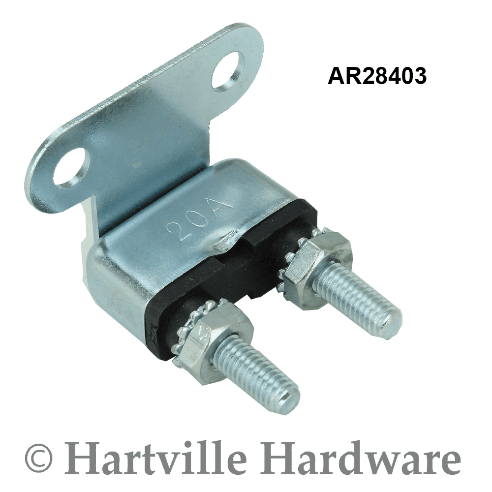 John Deere Original Equipment Circuit Breaker #AR28403 by John Deere