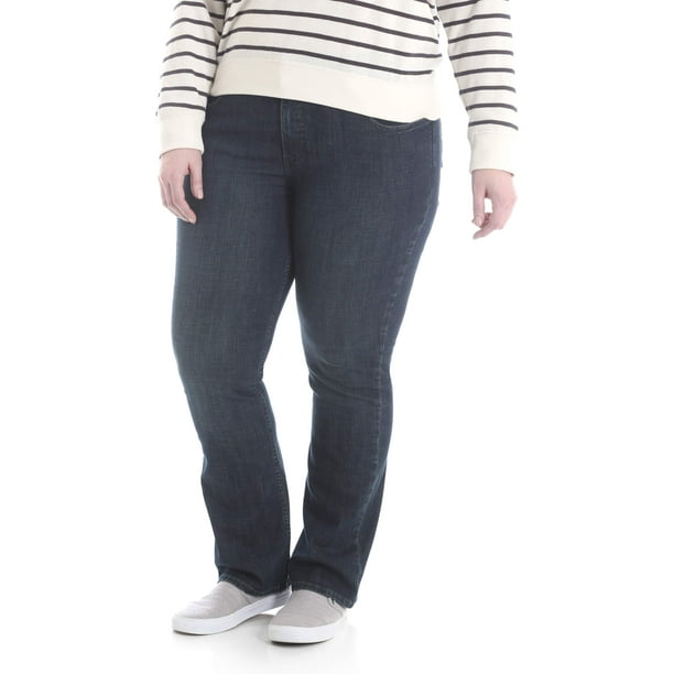 riders by lee women's slender stretch bootcut jeans