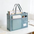 thumbnail image 4 of Mesh Drawstring Bag with Zipper for Art Supplies and School Storage, Large Capacity Transparent Organizer, 4 of 6