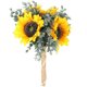 thumbnail image 1 of Ramo de girasoles romántico para boda, ramo de novia, ramo de girasoles artificiales, decoración, 1 of 2