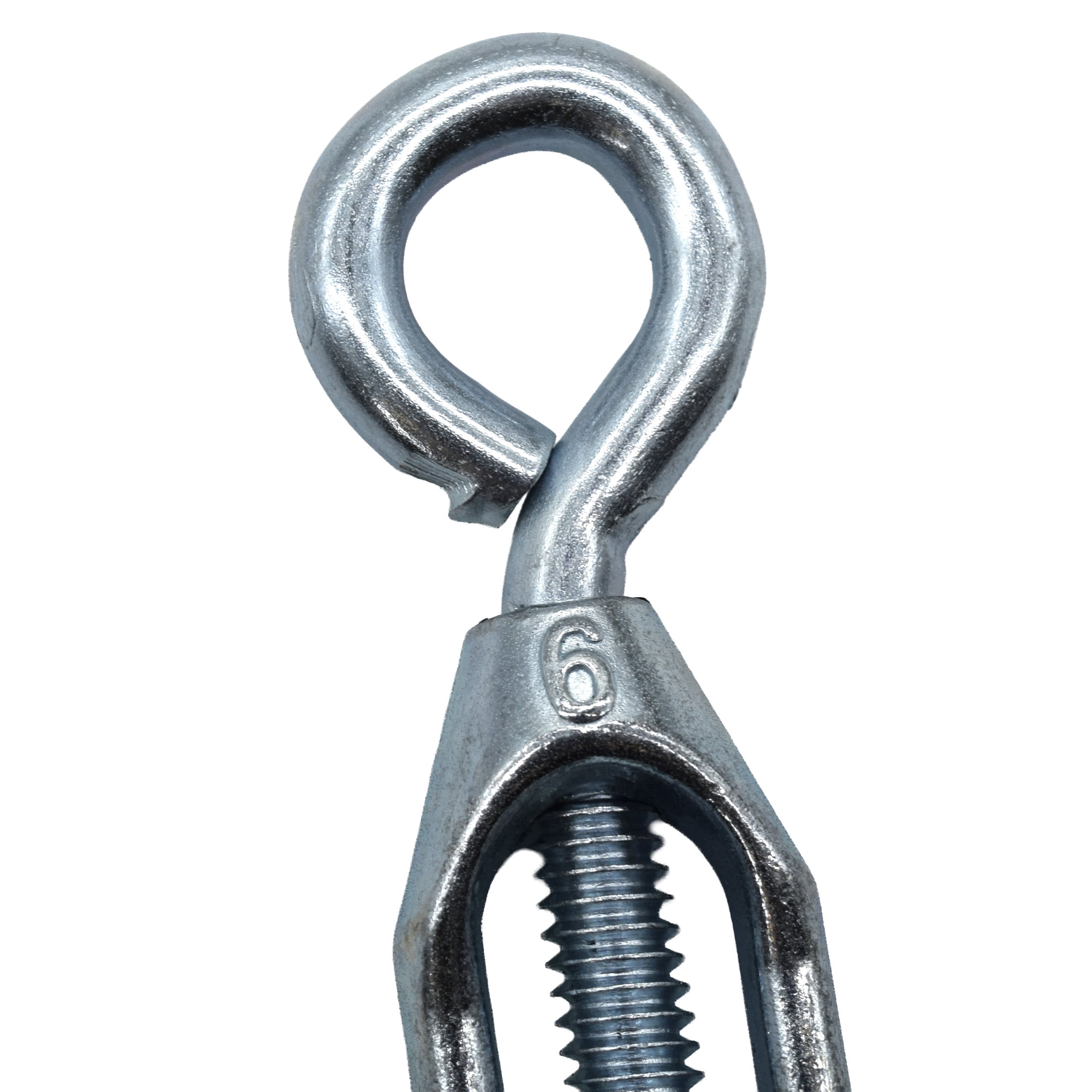 (5 pack) Eye and Eye Turnbuckle, Steel, Zinc Plated, Peerless Chain Company, #4727838, Silver, 1 Count