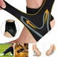 thumbnail image 5 of Vogacara Tobilleras soporte deportivo manga de compresión entrenamiento pie envolturas calzado Protector gimnasio baloncesto fútbol jugar escalada Protección de la piel S Izquierda Vogacara CE015004-01, 5 of 6