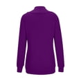 thumbnail image 6 of ClodeEU Women's Plus Size V Neck Sweater,Dressy Casual Fashion Soft Loose Sweater Purple,Womens Plus XXXL, 6 of 6