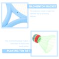 thumbnail image 3 of 1 Set Colored Badminton Racket Kids Training Outdoor Sports Leisure Toys Badminton Set for Kids Children Playing, 3 of 9