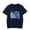 Navy, variant on Still Woozy T-shirt fashion round neck unisex casual top T-shirt hip-hop pure cotton short sleeved